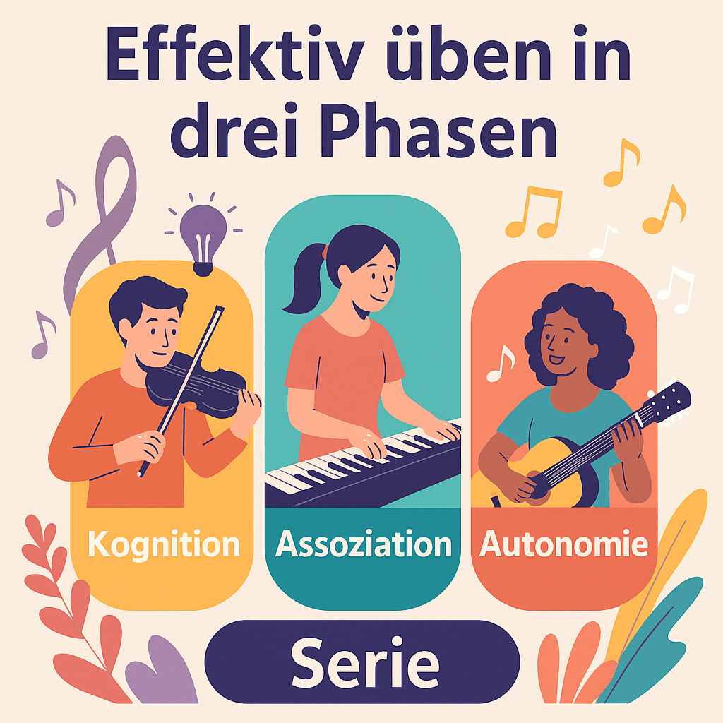 Effektiv üben in drei Phasen