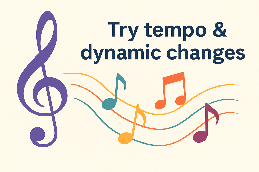 Spiel’s mal anders – wie Tempo- und Dynamikwechsel Dein Stück&nbsp;retten