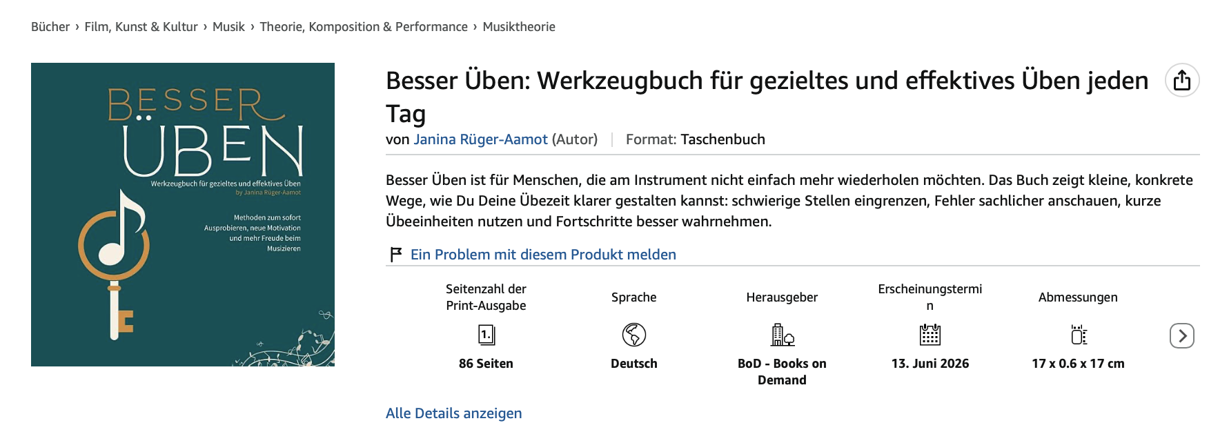 Besser Üben - Das Buch