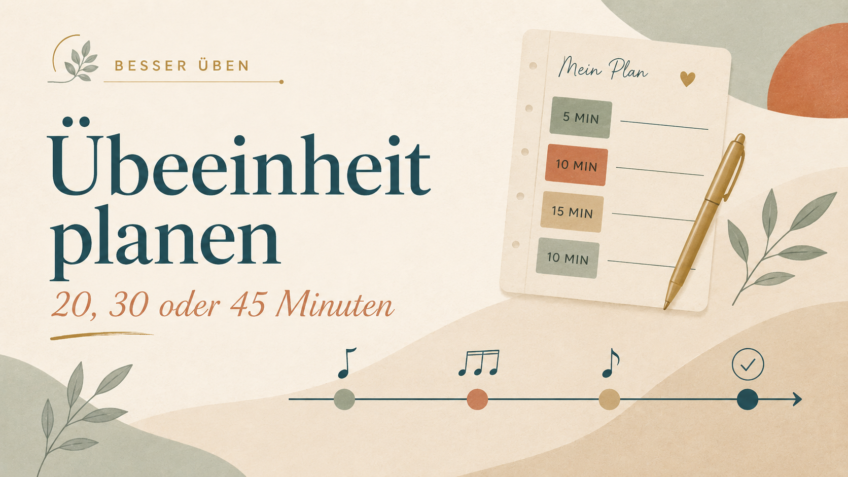 Übe-Einheit planen